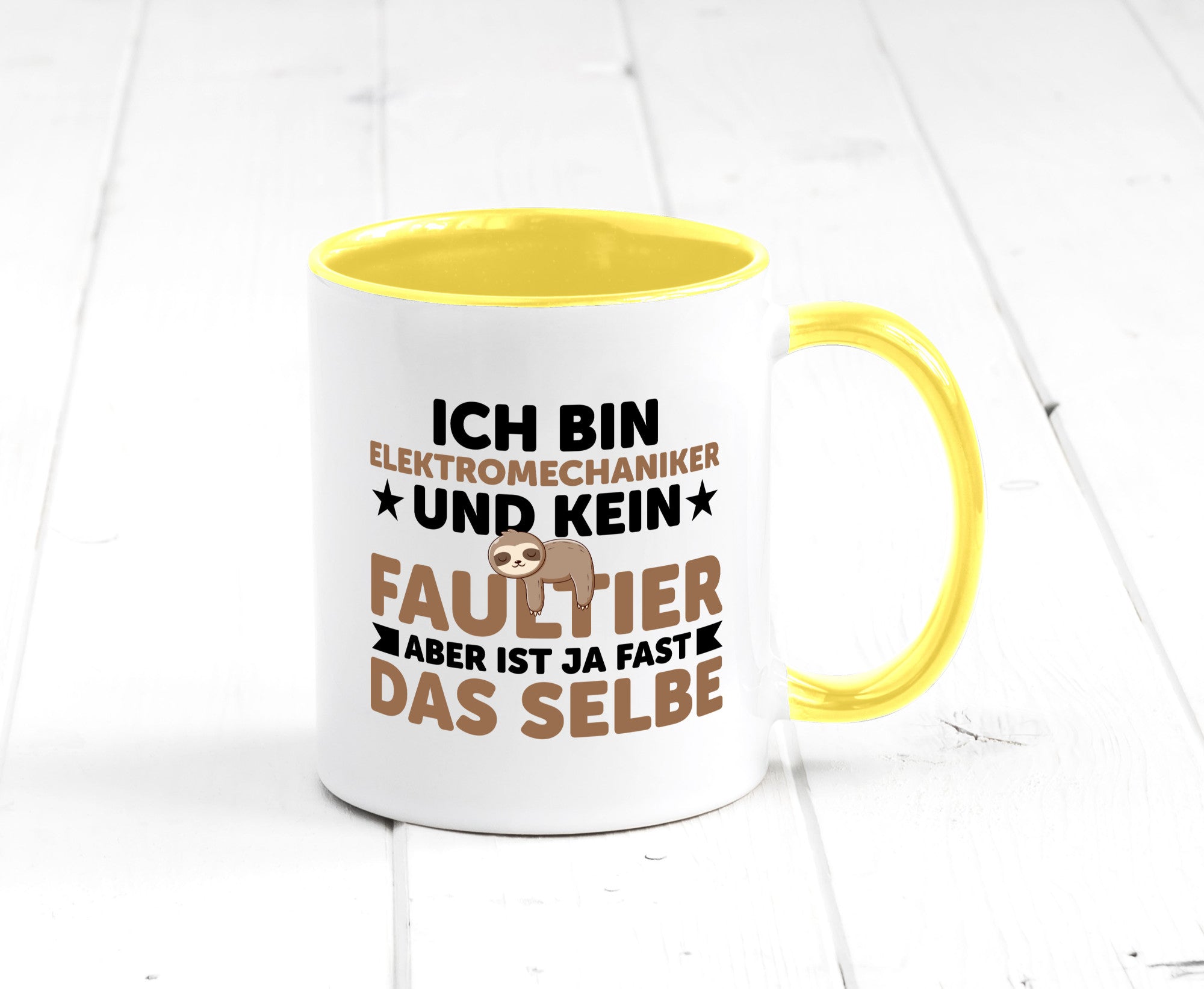 Ich bin kein Faultier: Elektromechaniker | Mechaniker Geschenkidee