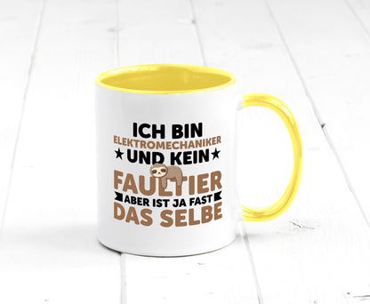 Ich bin kein Faultier: Elektromechaniker | Mechaniker Geschenkidee