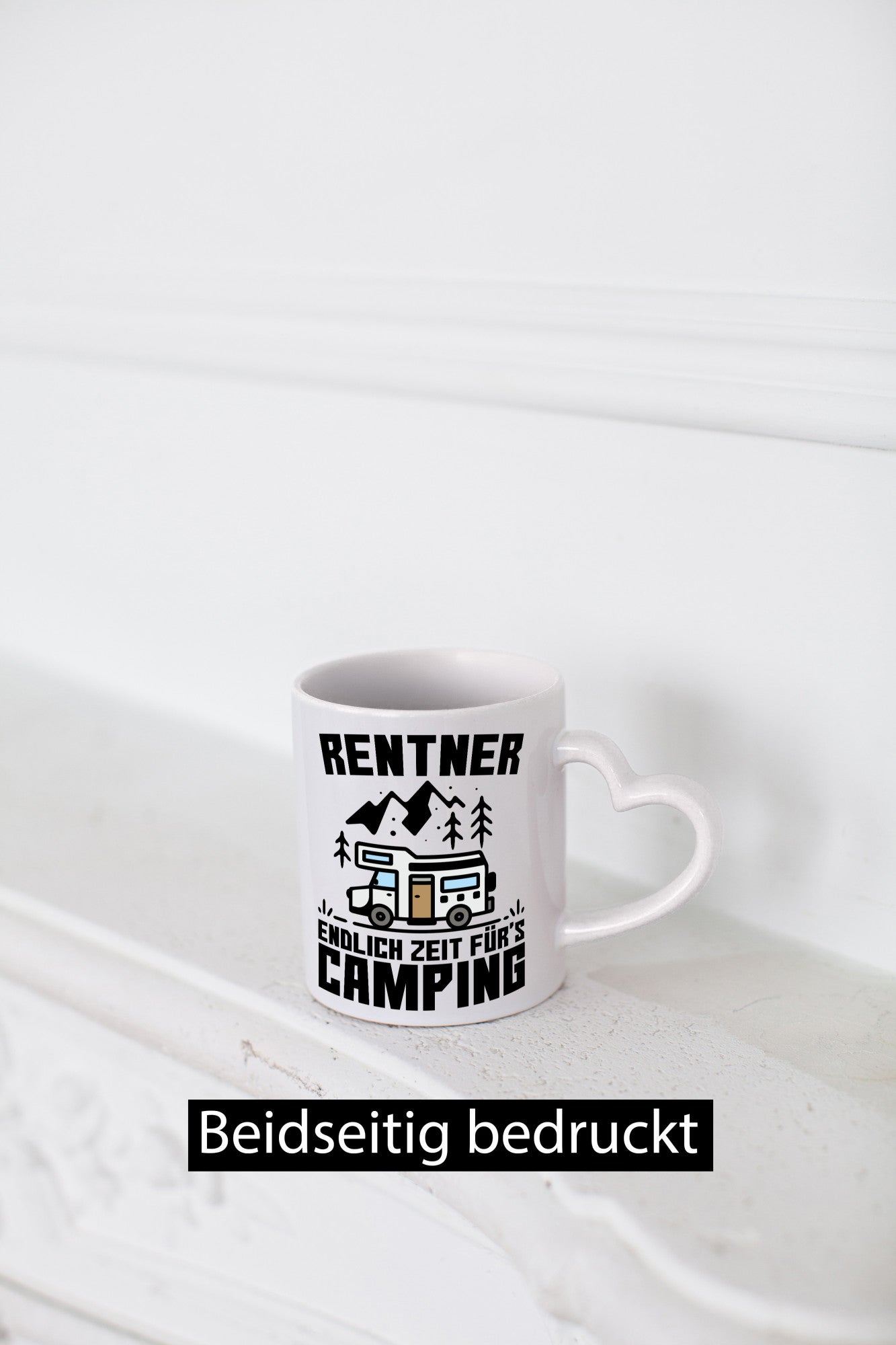 Endlich Zeit für´s campen | Rentner Ruhestand Humor Jubiläum Geschenkidee Tasse