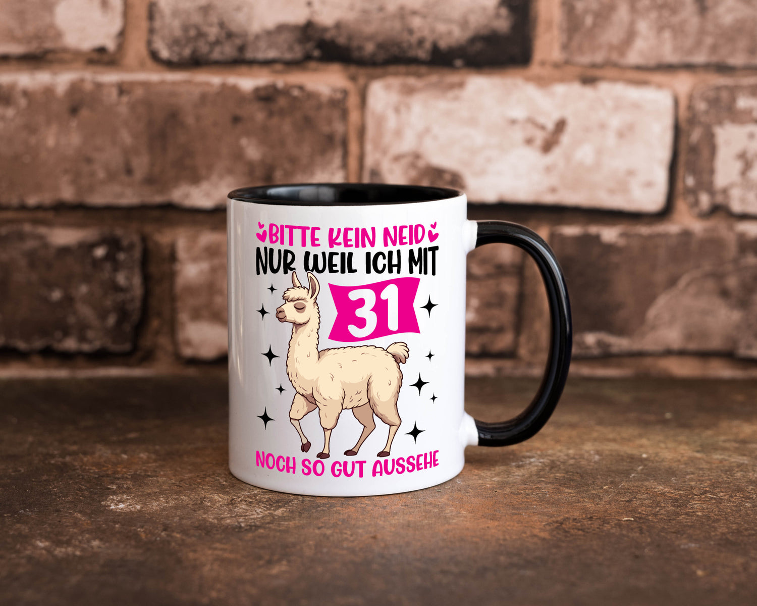 31. Geburtstag | 31 Jahre Lama gut aussehen lustiger Spruch Geschenk