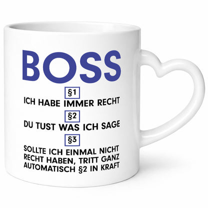 Ich habe immer Recht Boss | Führungskraft Vorgesetzter v2 lustig Humor