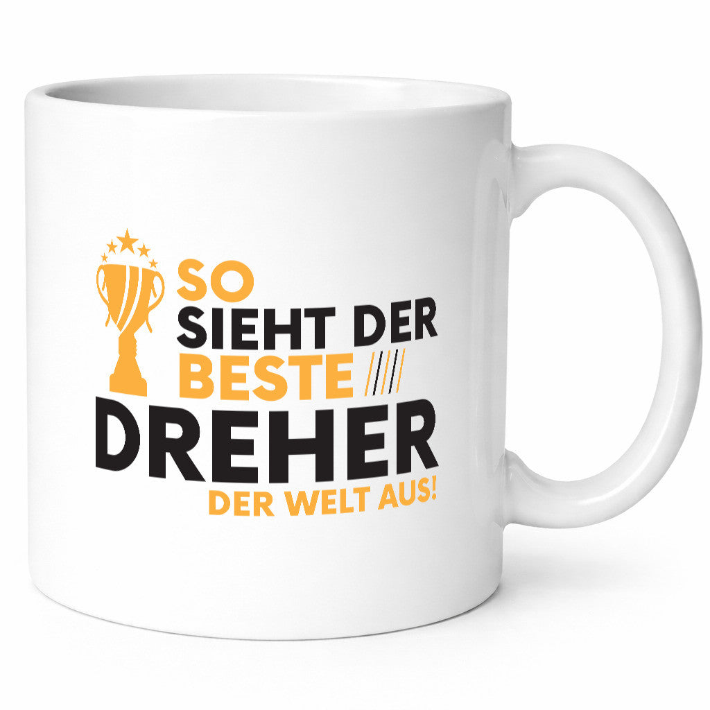 Der Weltbeste Dreher | Fräser lustig Humor Geschenkidee Geschenk Tasse