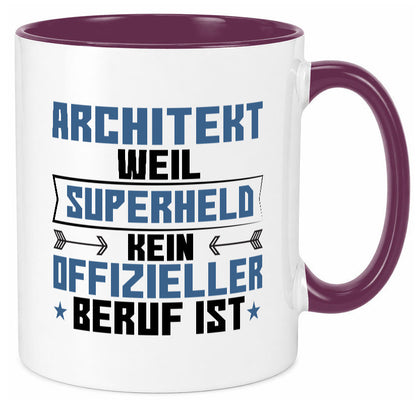 Superheld Architekt | Architektur Büro Geschenk Arbeit Kollegen lustiger Spruch