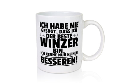 Der Beste Winzer | Weinbauer Wein Humor Geschenkidee Tasse