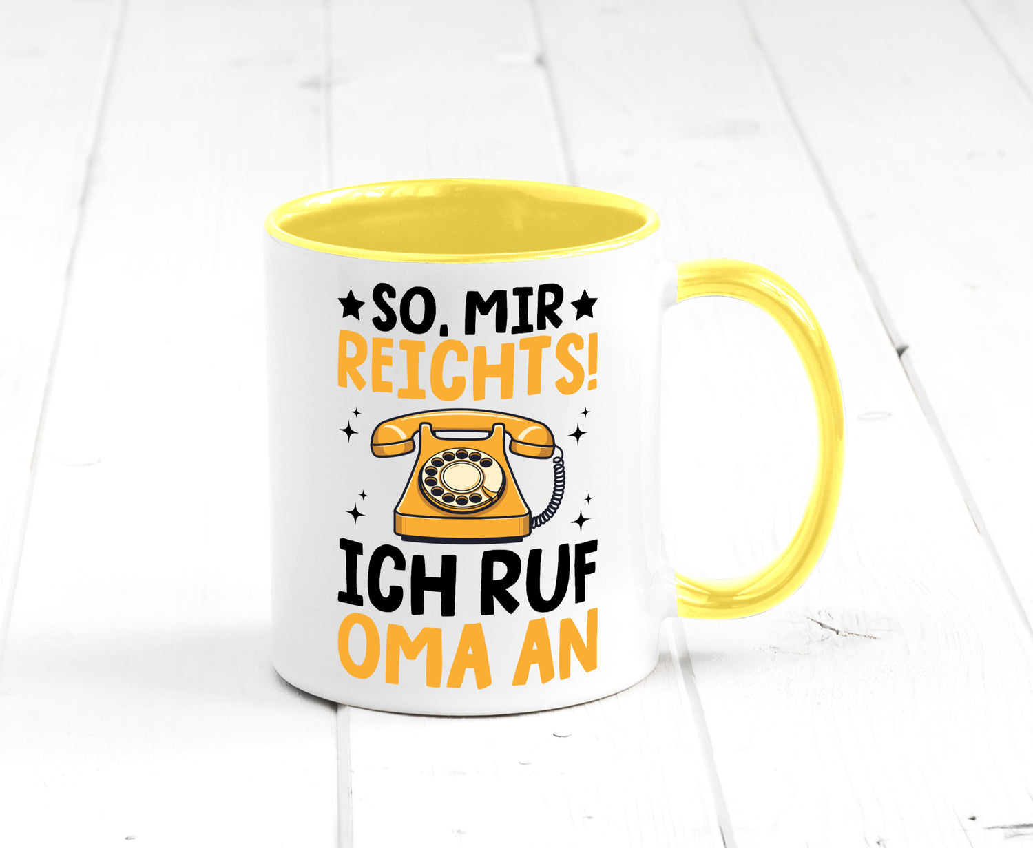 Mir reichts ich ruf oma an | Enkelkinder lustig Familie Geschenkidee Geschenk