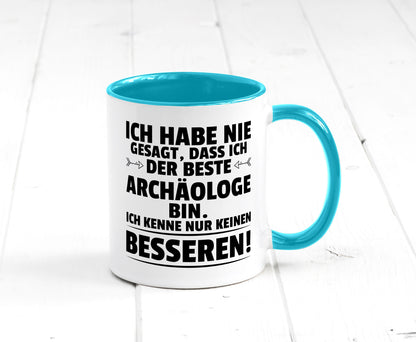 Der Beste Archäologe | Archäologie Forscher Humor Geschenkidee Tasse