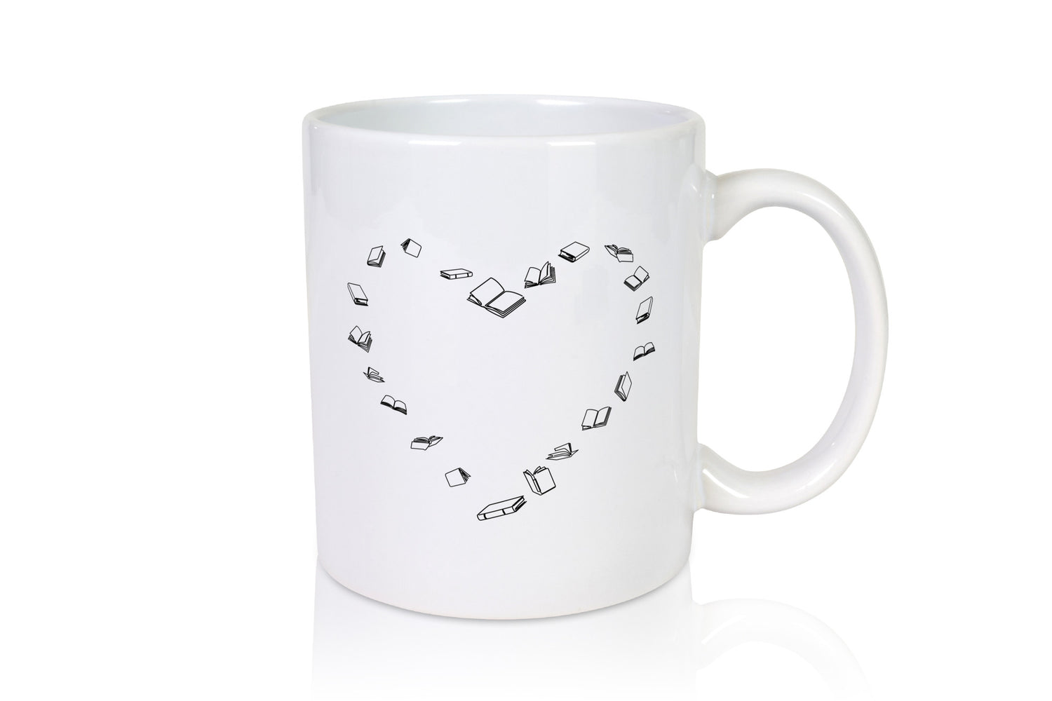 Bücher Motiv | Bücherwurm Tasse Bücherei lesen Geschenk Humor Geschenkidee