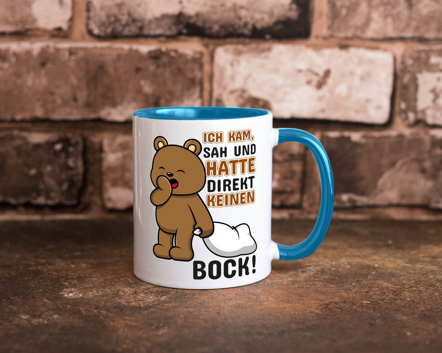 Direkt keinen Bock! | Büro Faultier Morgenmuffel Geschenk Arbeit Kollegen