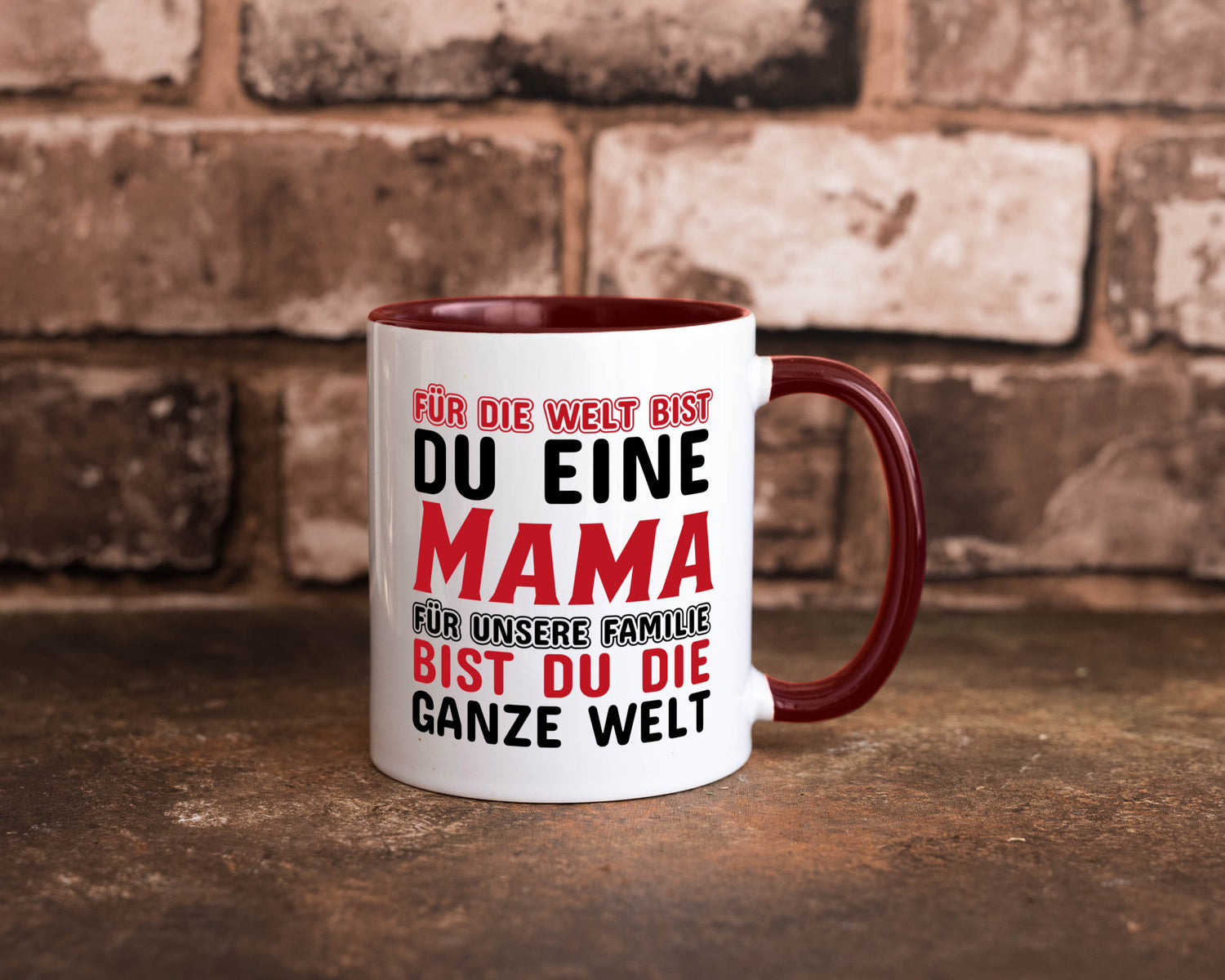 Beste mama der Welt lustiger Spruch Geschenk Familie Geschenkidee Tasse