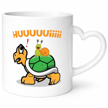 Huiiii | Schildgröte Langsames gehen lustig Humor Geschenkidee Geschenk Tasse