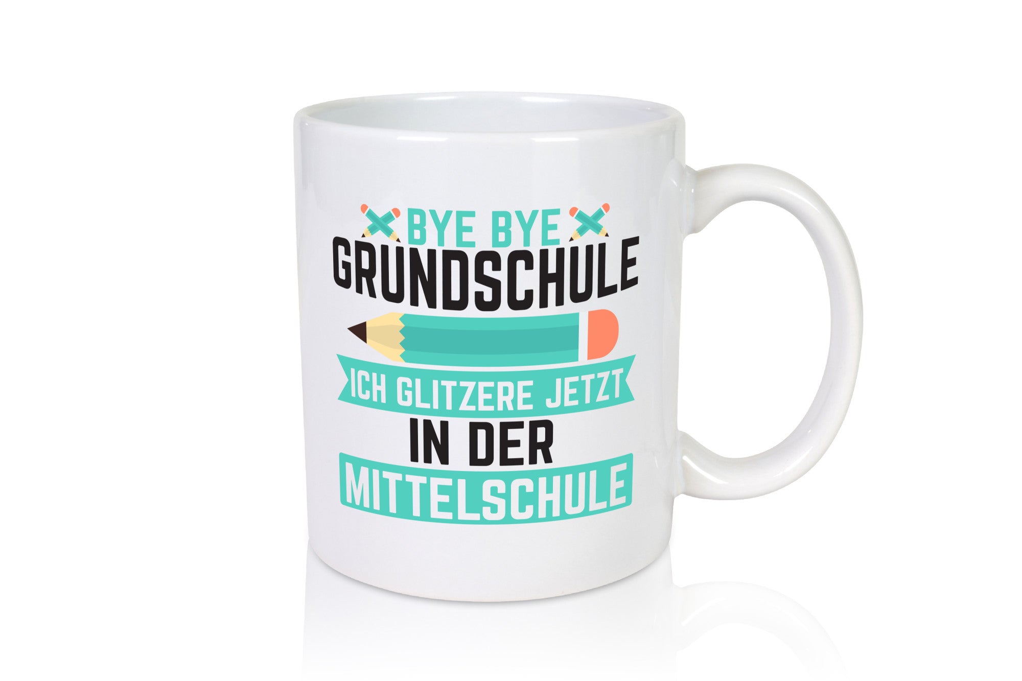 Mittelschule | Schüler Schulübergang Humor Geschenkidee Tasse