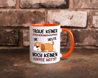 Traue keiner Versicherungskauffrau | Kauffrau Geschenk Humor Geschenkidee