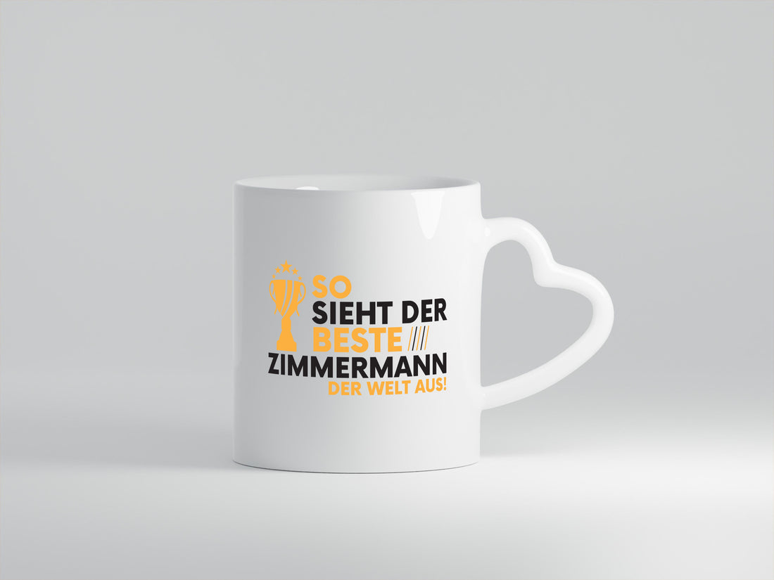 Der Weltbeste Zimmermann | Handwerker Holzbau Humor Geschenkidee Tasse