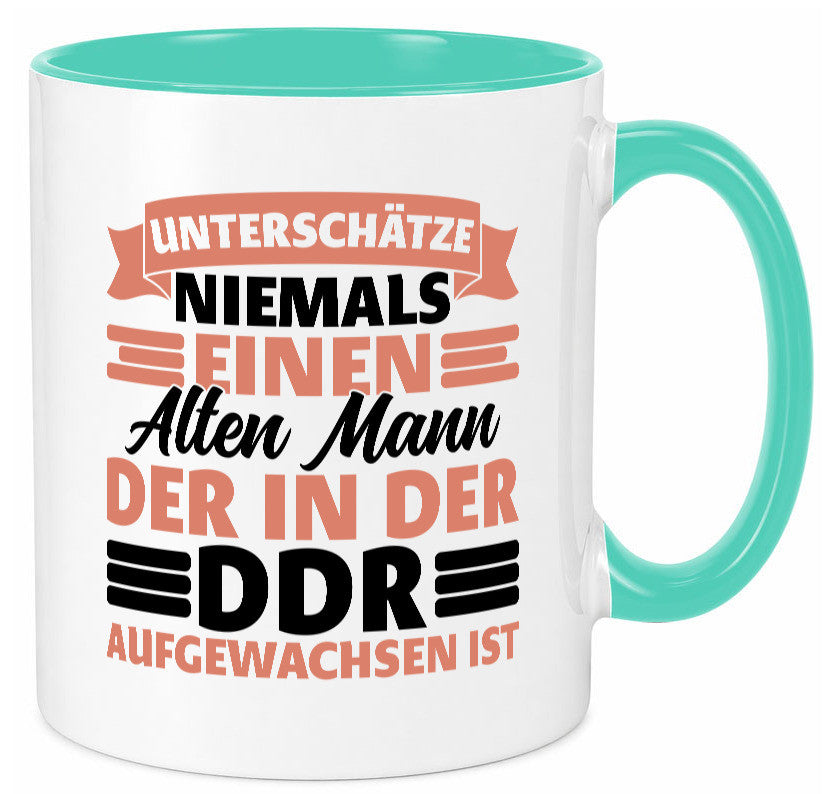 DDR Männer | Ostdeutschland Opa Ossi Vatertag vl7 Geschenk Familie Geschenkidee Tasse