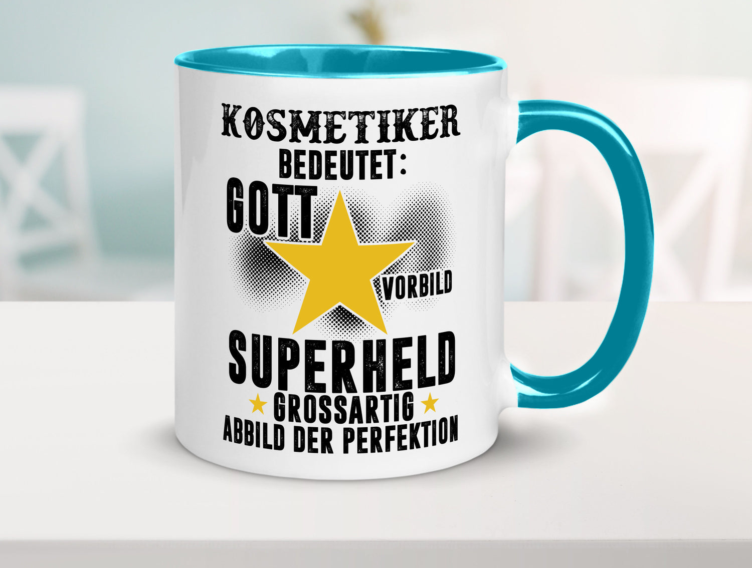 Bedeutung von Kosmetiker | Kosmetik Stylist Visagist Geschenkidee Humor Tasse