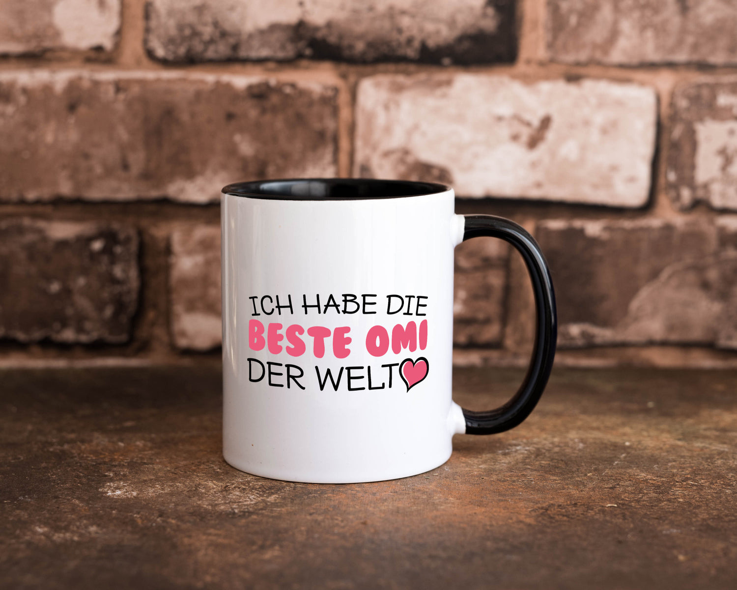 Beste Omi der Welt | Oma Tasse Geburtstag Muttertag lustig Familie Geschenkidee