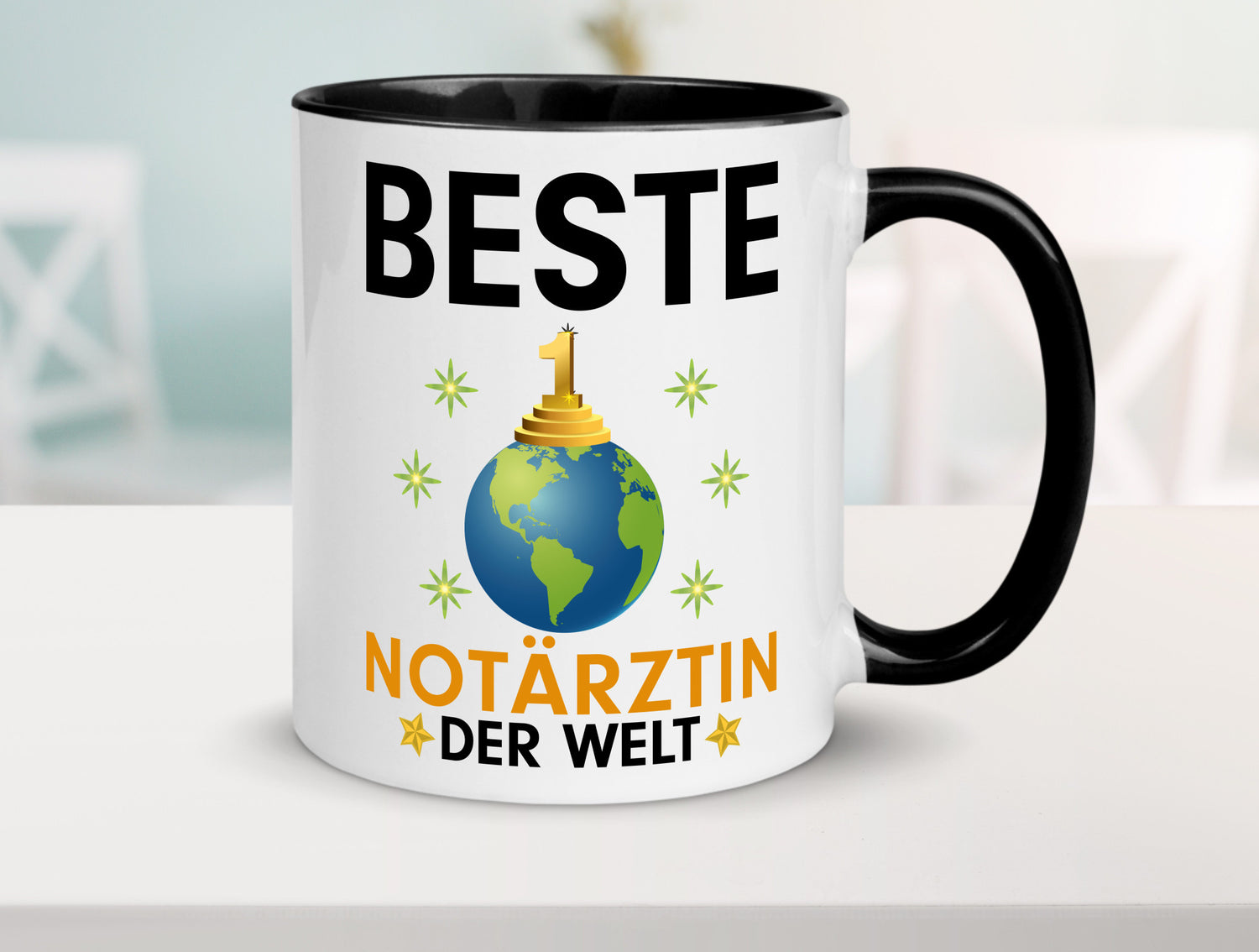 Welt Beste Notärztin | Ärztin lustig Humor Geschenkidee Geschenk Tasse