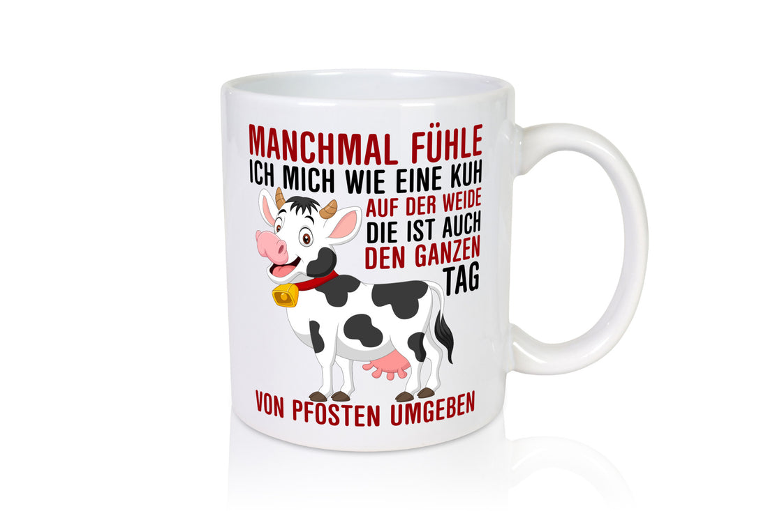 Von Pfosten umgeben | Kollege Kollegin Männer lustiger Spruch Geschenk Arbeit