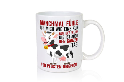Von Pfosten umgeben | Kollege Kollegin Männer lustiger Spruch Geschenk Arbeit
