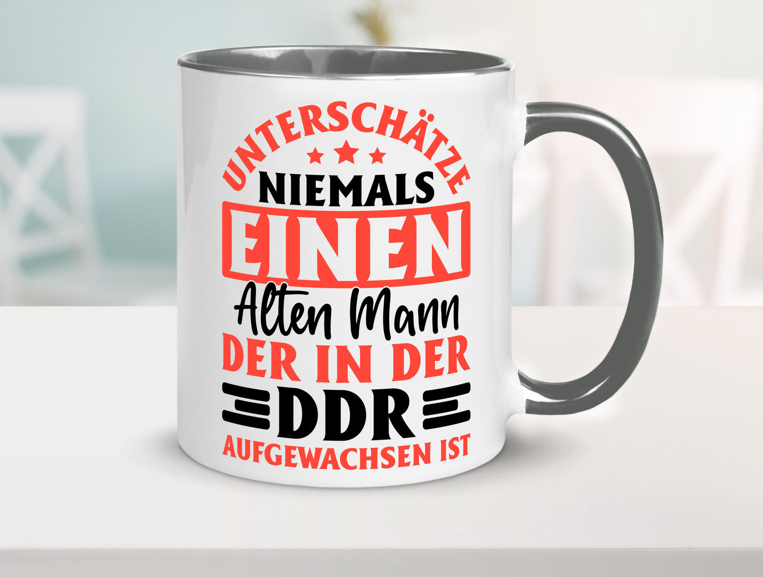 DDR Männer | Ostdeutschland Opa Ossi Vatertag vl9 lustiger Spruch Geschenk