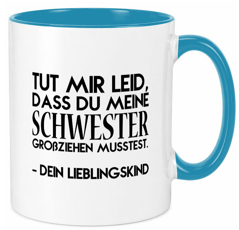 Lieblingskind | Eltern Schwester Kinder lustig Geschenk Humor Geschenkidee