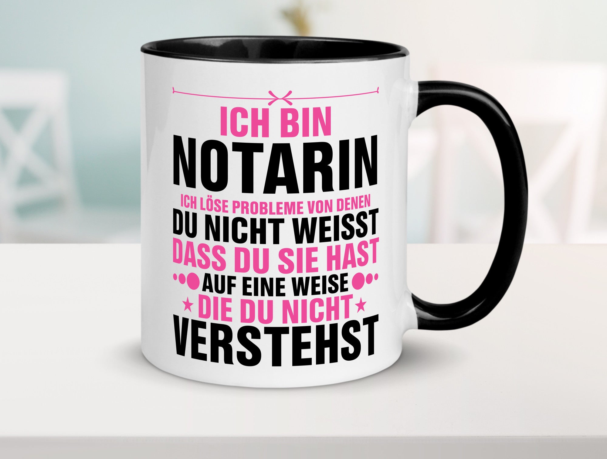 Löse Probleme: Notarin | Juristin v2 lustiger Spruch Geschenk Humor