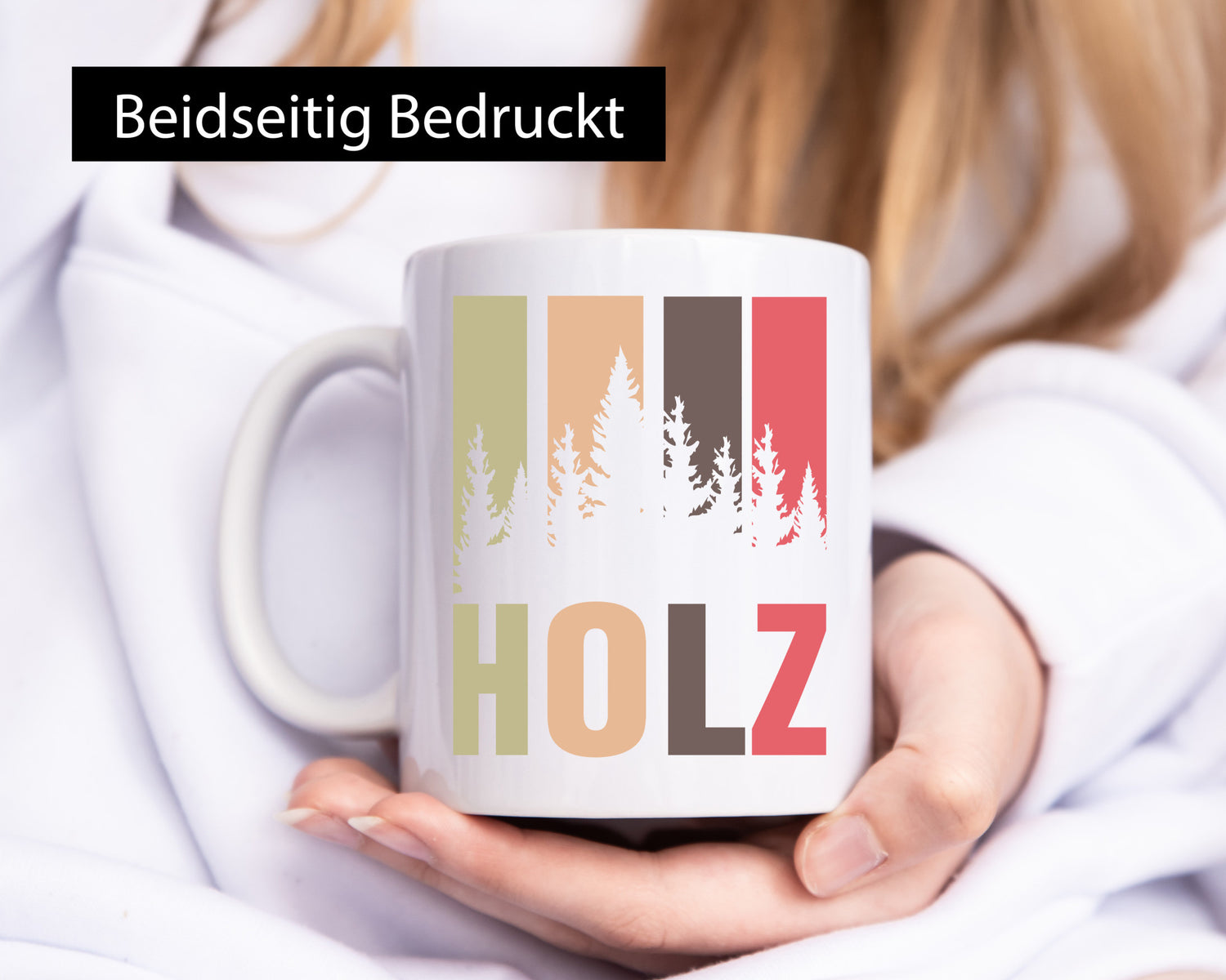 Holz | Bäume Wald Förster Naturliebe Holzfäller Humor Geschenkidee Tasse