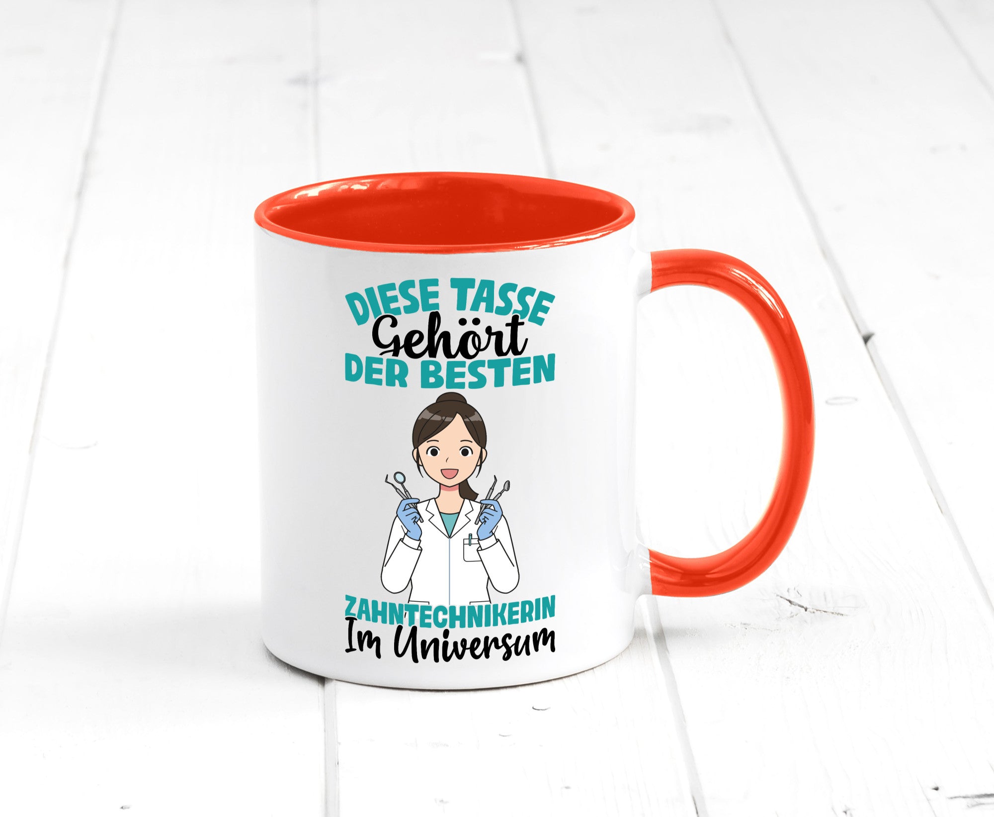 Im Universum: Zahntechnikerin | Zahnmedizin Humor Geschenkidee Tasse
