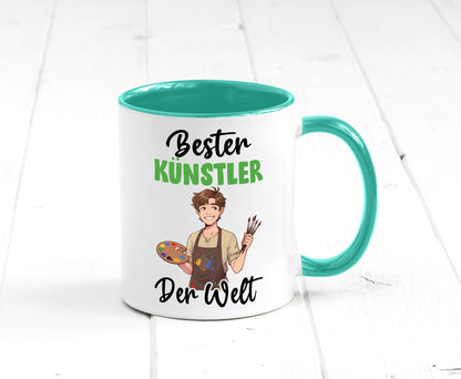 Bester Künstler | Kunst Geschenkidee Humor Tasse