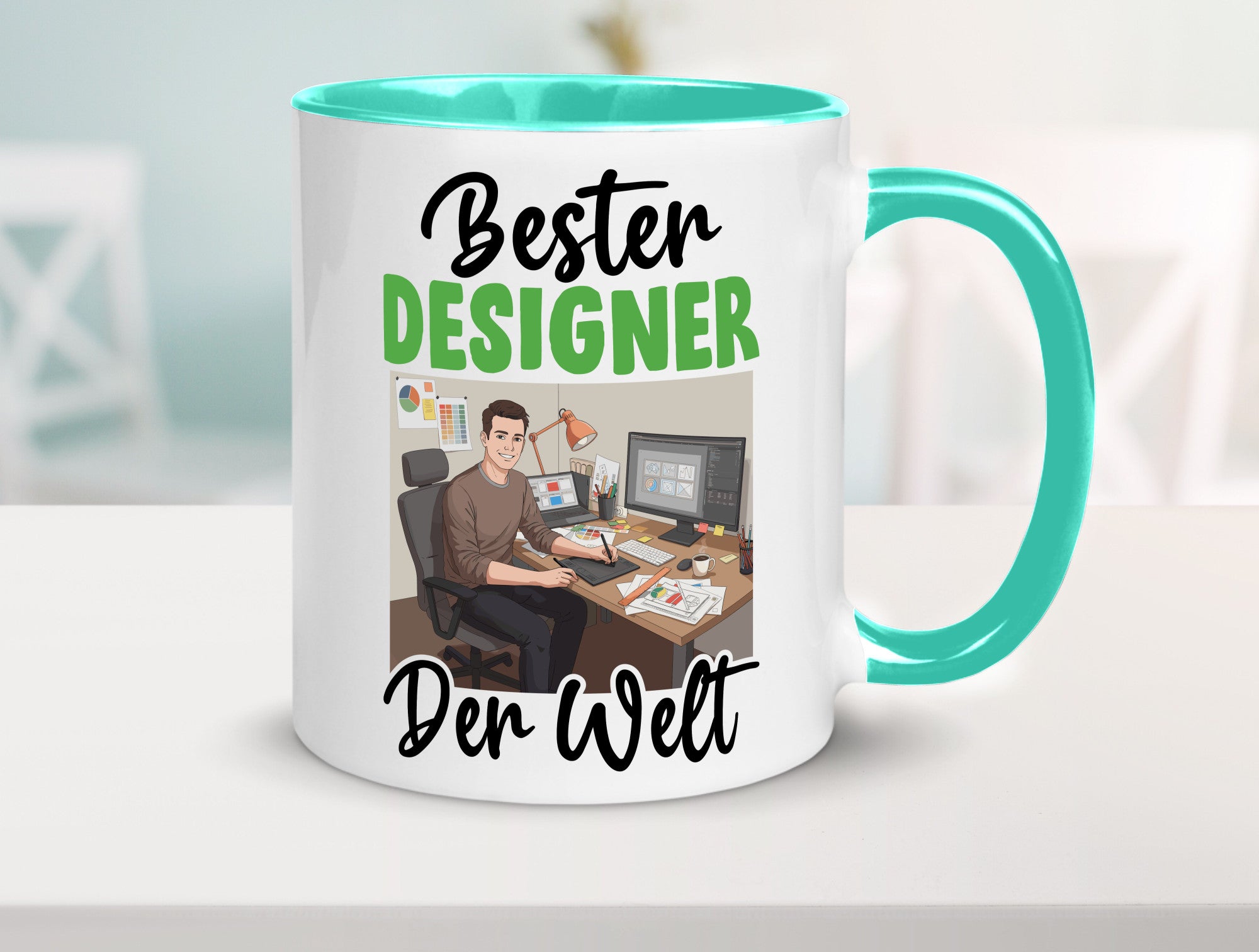 Bester Designer Beruf | Mode v2 lustiger Spruch Geschenk Arbeit Kollegen Büro