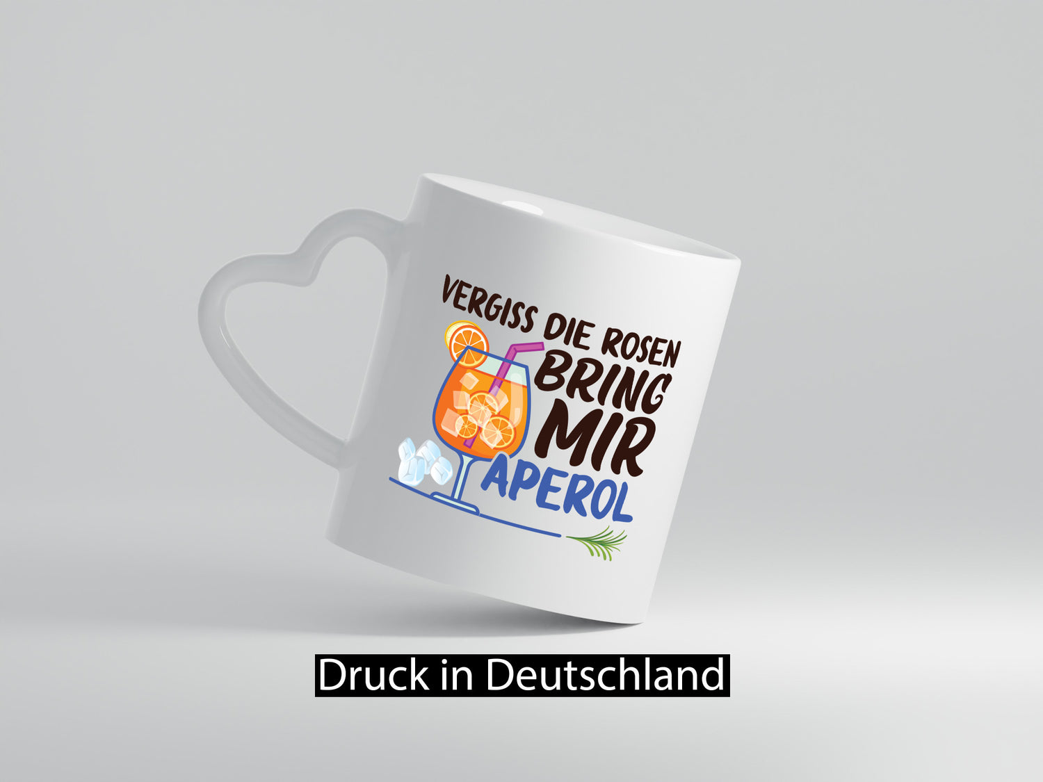 Bring mir Aperol | Rosen Paar Party Geschenkidee Humor Tasse