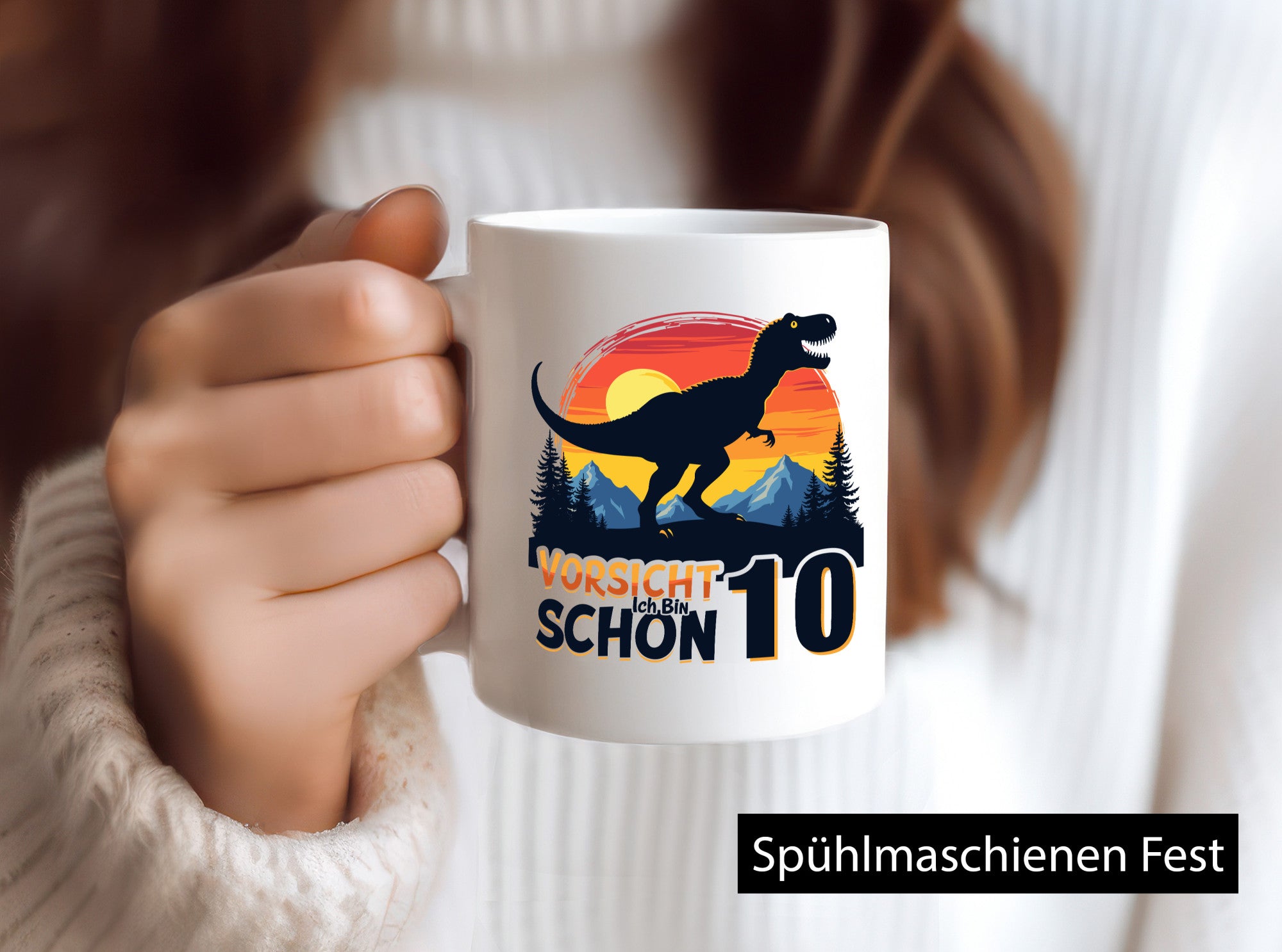 9. Geburtstag | 9 Jahre Dinosaurier v2 lustiger Spruch Geschenk Geschenkidee