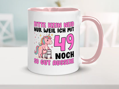 49. Geburtstag | 49 Jahre Mit noch so gut aussehen lustiger Spruch Geschenk
