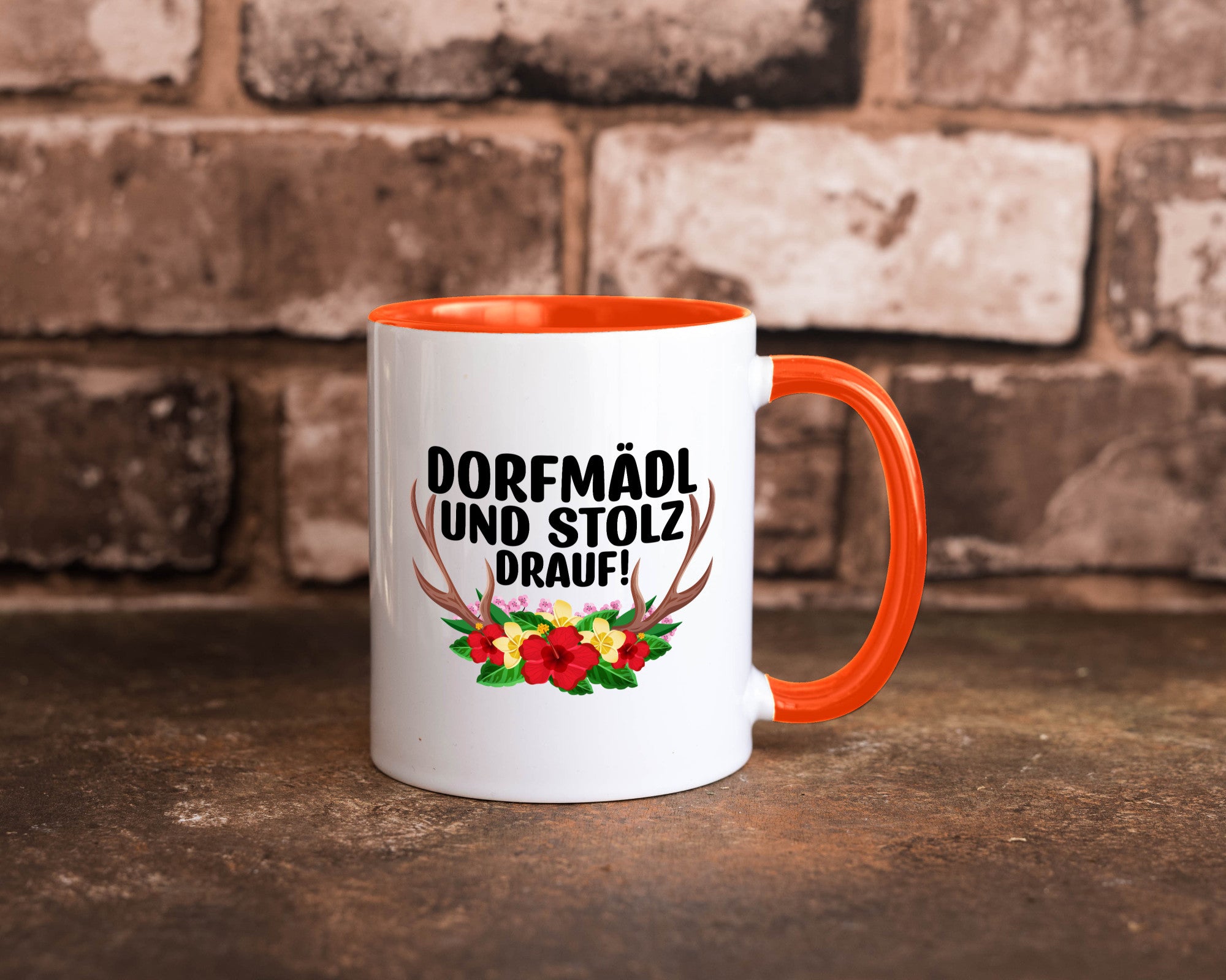 Dorfmädel und stolz drauf | Dorfkind Dorf v2 Geschenkidee Humor Tasse