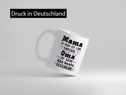 Oma zu sein ist das Beste Geschenk | Muttertag Mama lustiger Spruch Familie