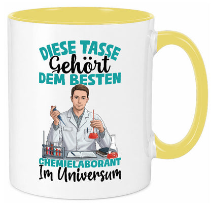 Im Universum: Chemielaborant | Laborant Chemie Humor Geschenkidee Tasse