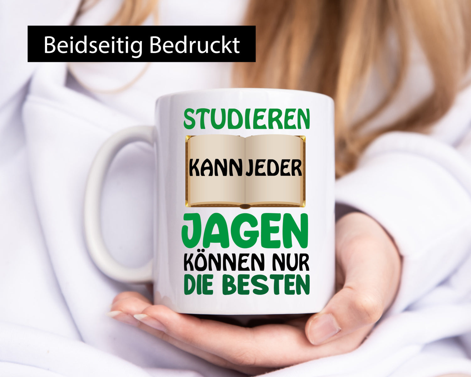 Nur die besten Jäger Humor Geschenkidee Tasse