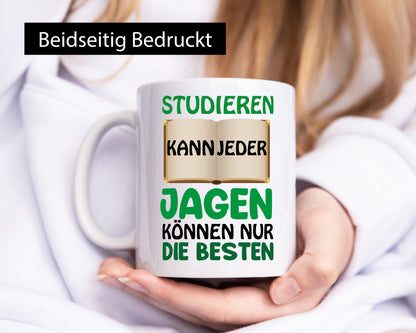 Nur die besten Jäger Humor Geschenkidee Tasse