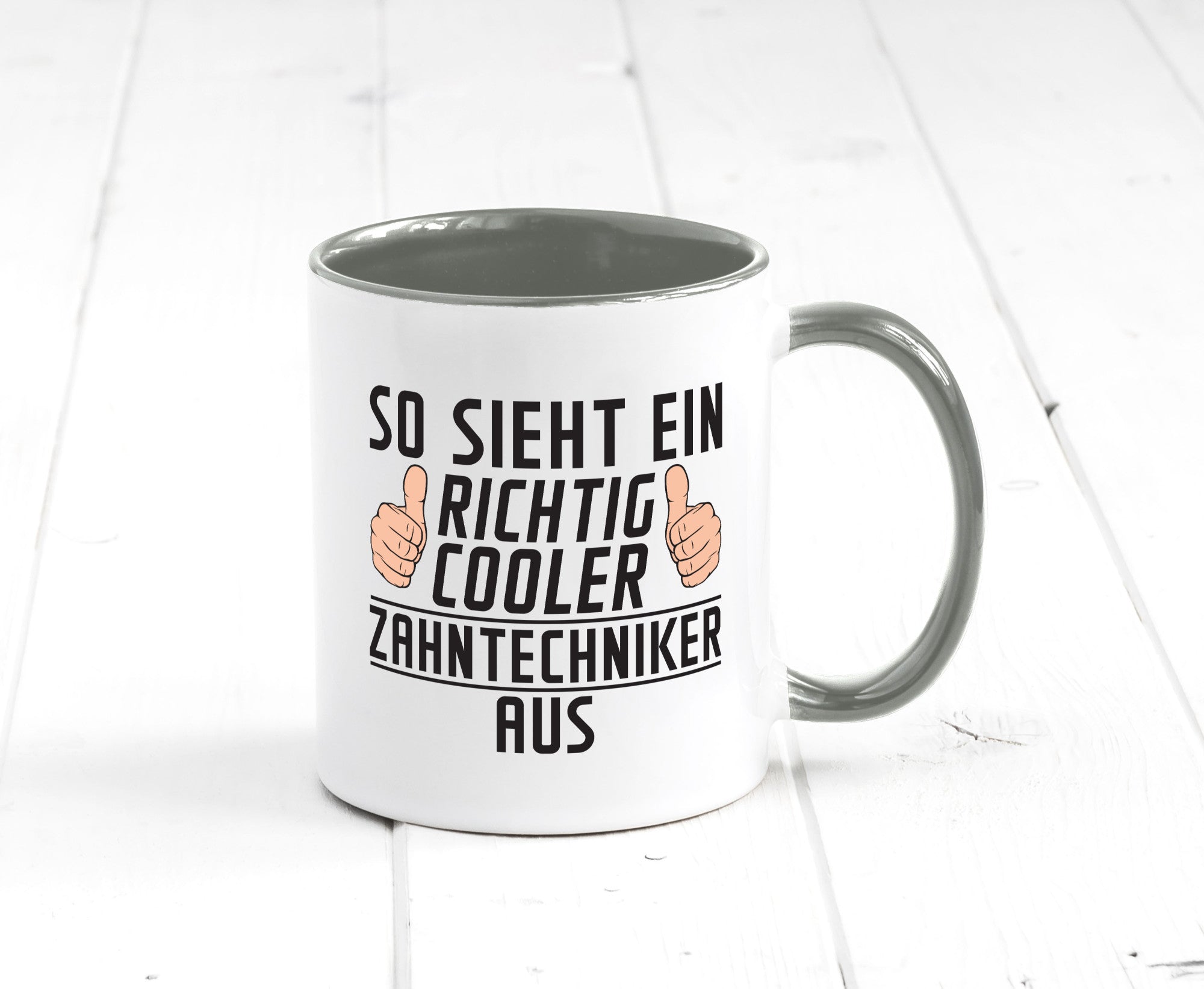 Richtig Cooler Zahntechniker | Zahnmedizin Geschenkidee Humor Tasse