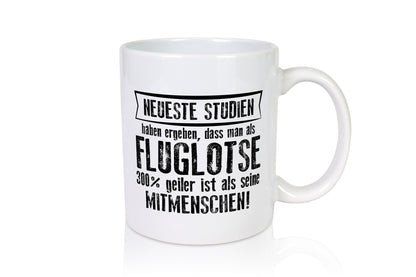 Neuste Studien: Fluglotse | Flugverkehr Flughafen Humor Geschenkidee Tasse