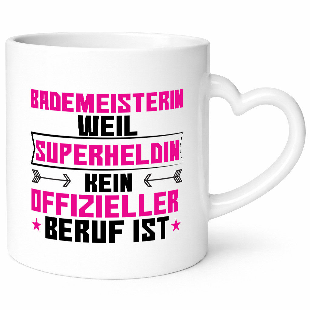 Superheldin Bademeisterin | Schwimmmeisterin Geschenk Humor Geschenkidee