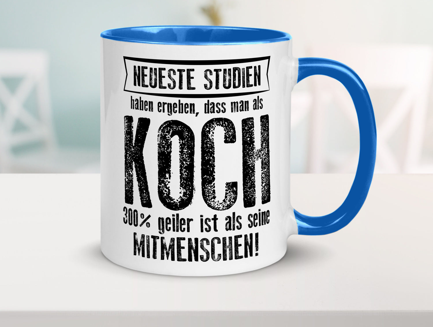 Neuste Studien: Koch | Chefkoch Humor Arbeit Kollegen Büro Geschenkidee Tasse