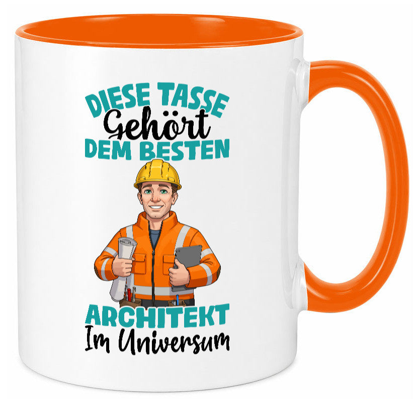 Im Universum: Architekt | Architektur Büro Humor Arbeit Kollegen Geschenkidee