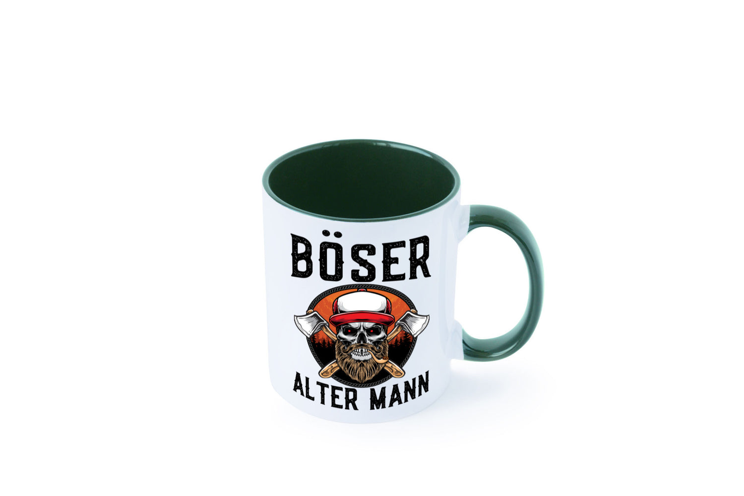 Böser alter Mann Humor Geschenkidee Tasse