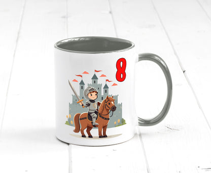 8. Geburtstag | 8 Jahre Ritter Junge Schloss Geschenk Geschenkidee lustiger