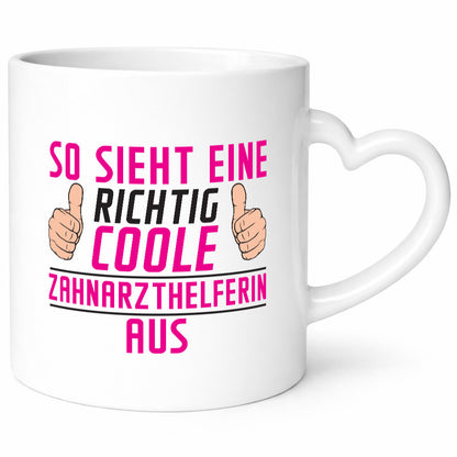 Richtig Coole Zahnarzthelferin | Zahnmedizin lustiger Spruch Geschenk Humor