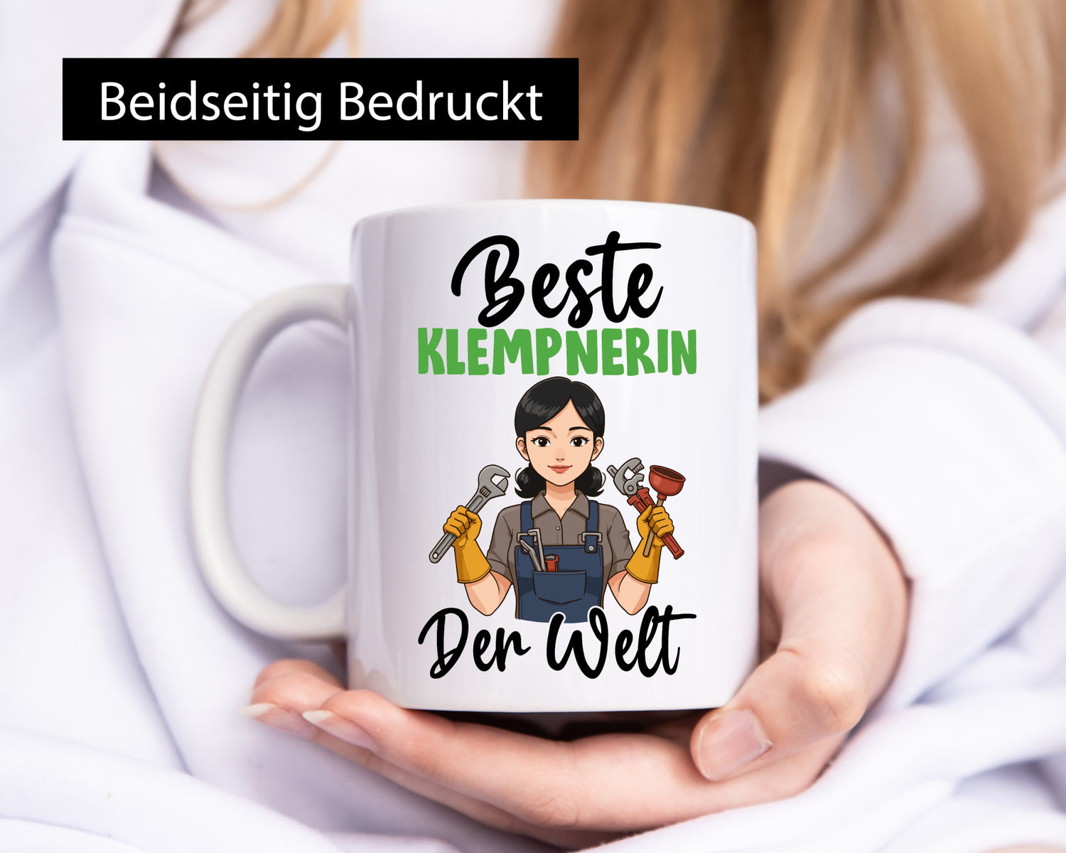 Beste Klempnerin | Klempnerinnen v2 Geschenkidee Humor Tasse