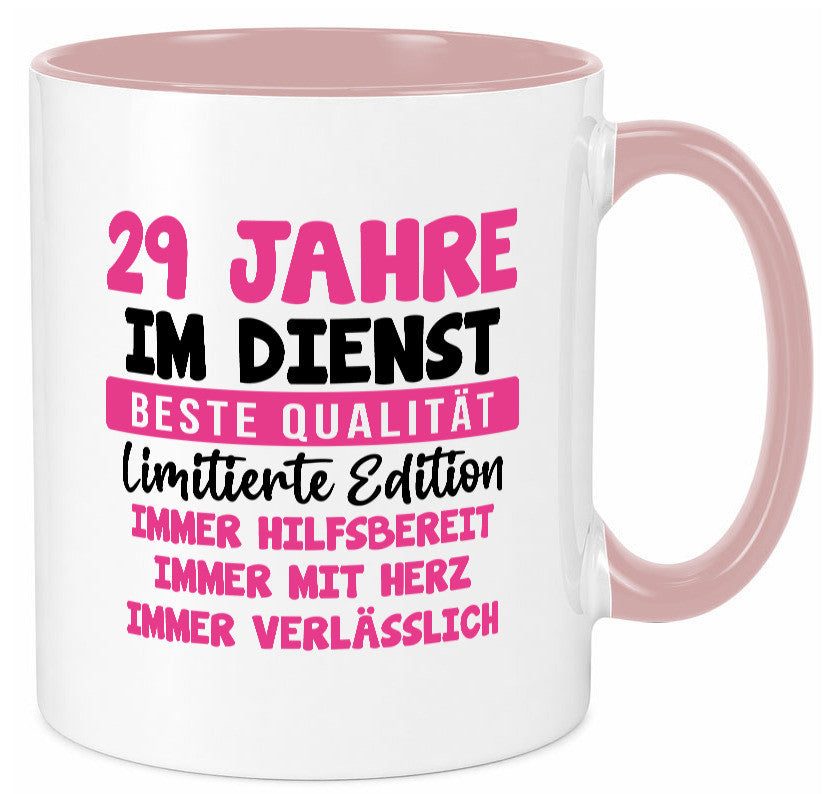 29 Jahre im Dienst | Jubiläum Arbeit v10 Geschenk Kollegen Büro lustiger Spruch