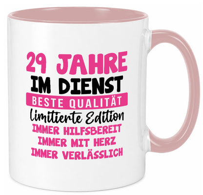 29 Jahre im Dienst | Jubiläum Arbeit v10 Geschenk Kollegen Büro lustiger Spruch