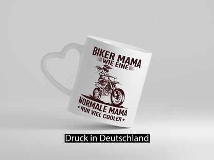 Biker Mama | wie eine Normale nur Cooler Motorad Humor Familie Geschenkidee
